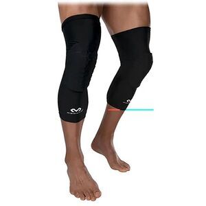 McDavid Hex Extended Leg Sleeves Black XL Pair Unisex